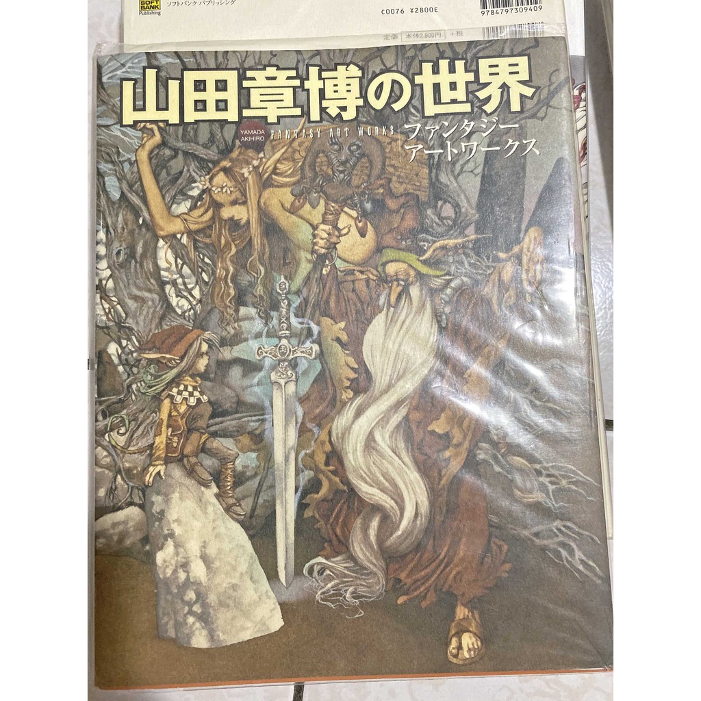 山田章博十二國記翼神世音山田章博的世界畫冊 蝦皮購物