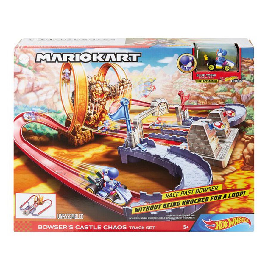 [TC玩具] 風火輪 Mario Kart 庫巴城堡系列軌道組 庫巴 瑪利歐 瑪利賽車 原價2999 特