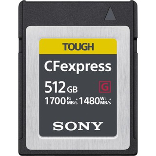 【SONY】512G CFexpress 記憶卡 (公司貨CEB-G512)