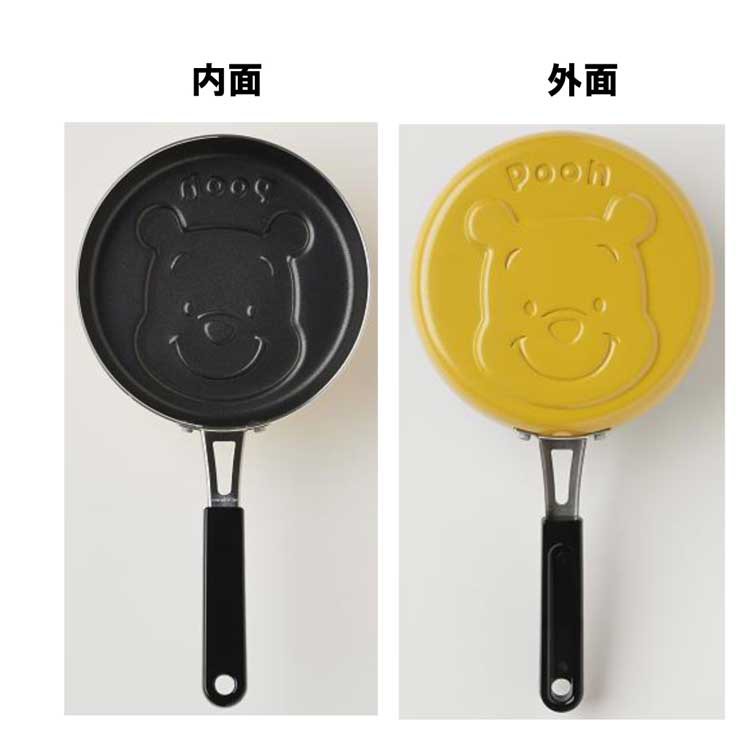 日本迪士尼㊣版Winnie the pooh小熊維尼大臉 鬆餅鍋/小煎鍋/鍋子/平底鍋