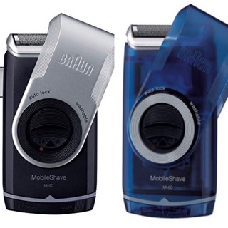 [現貨可刷卡] 德國百靈 Braun M60 M90 電動刮鬍刀 電池式 隨身型 美國平行輸入