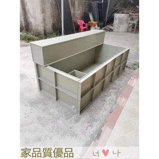 免運 養魚釭 烏龜缸 池 塑膠魚缸 別墅院子陽臺家用大型過濾魚缸龜池加過濾器水箱金魚錦鯉池可客製