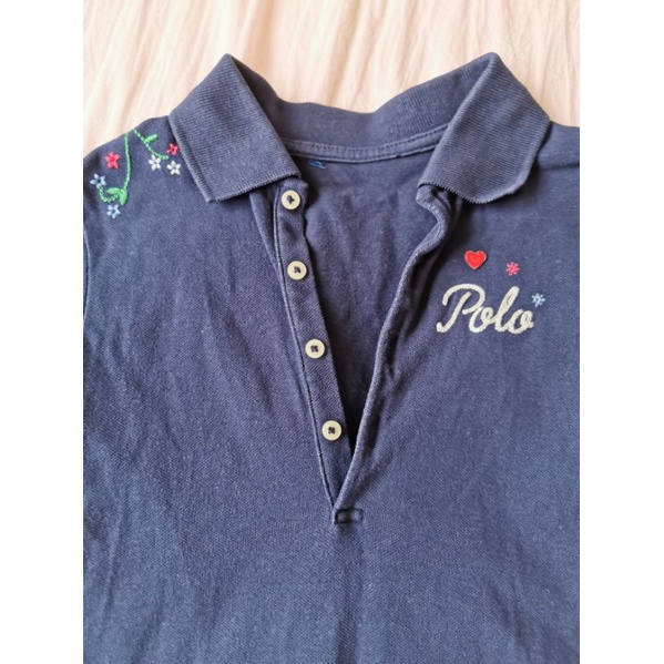 美國購入Polo Ralph Lauren女童7歲polo衫-二手
