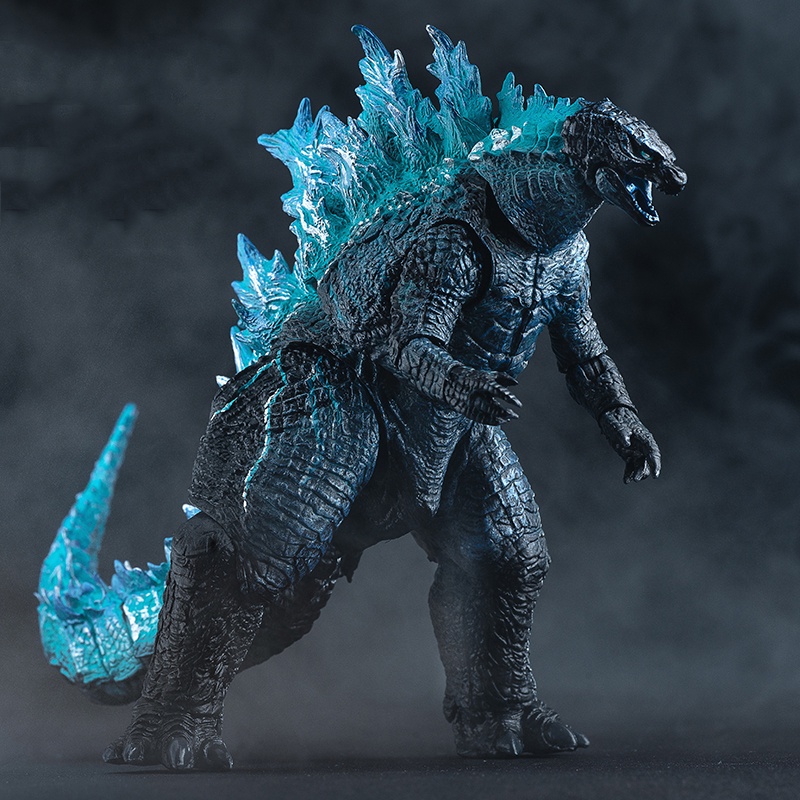 A0012 怪獸軟膠恐龍玩具模型GODZILLA恐龍怪獸四肢可動搪膠公仔玩具禮物