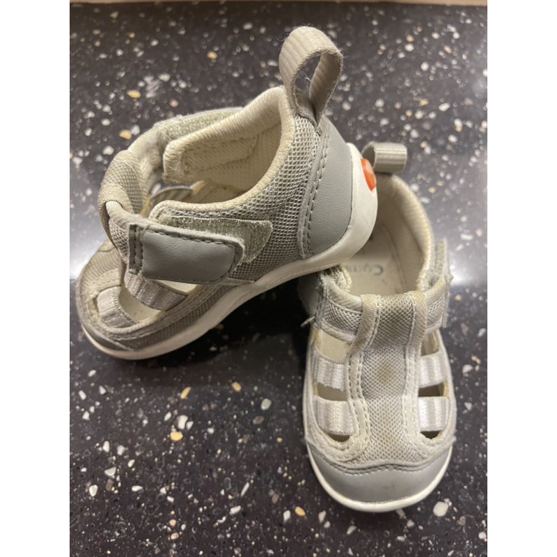 Combi(康貝）2019年新款機能學步涼鞋12.5公分 雙邊魔鬼氈好穿脫 二手8成新
