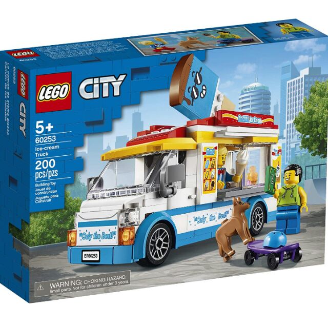 樂高 LEGO 60253 CITY 冰淇淋車 滑板 狗狗 城市系列 現貨