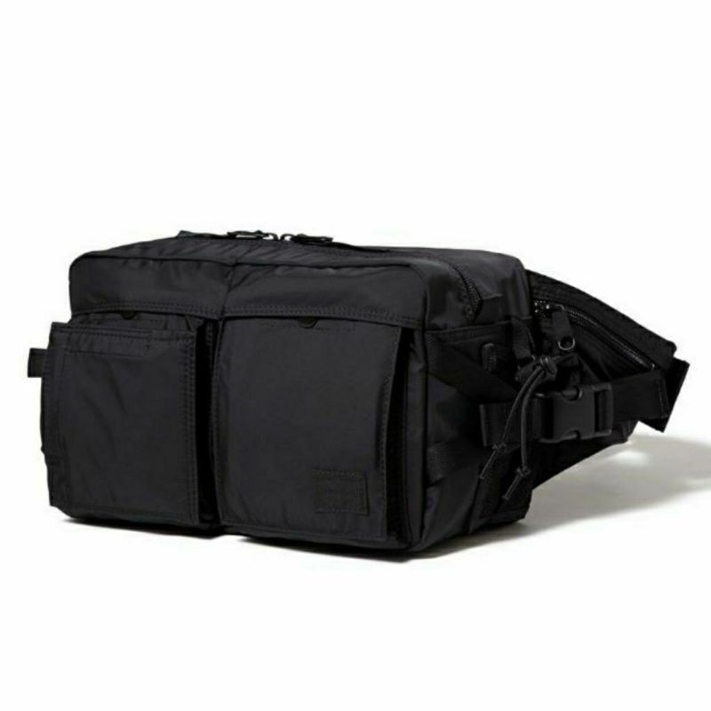 【８５新】日本 Head porter black beauty new waist bag 黑美 吉田 HP 腰包