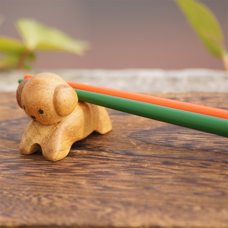 Miffy 米菲兔 米飛 天然木製 筷架 動物筷子架日本Mercis