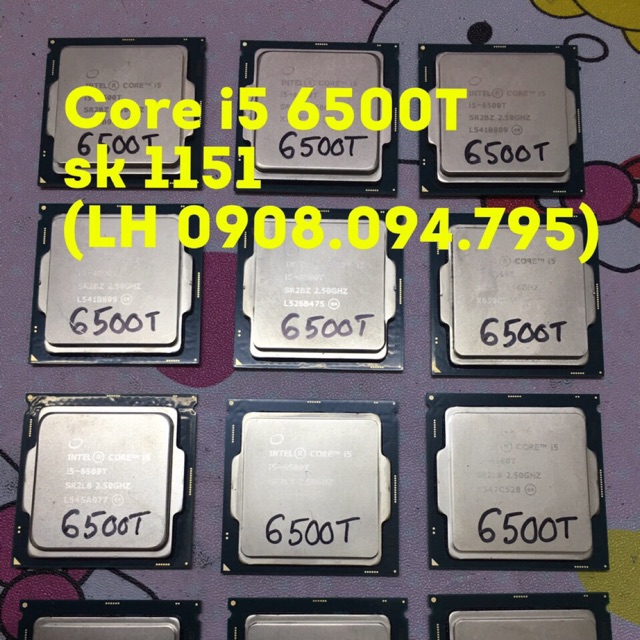 Cpu 核心 i5 6500T sk 1151