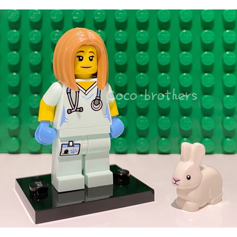 LEGO 樂高 71018 17季 人偶包 5號 獸醫 人偶