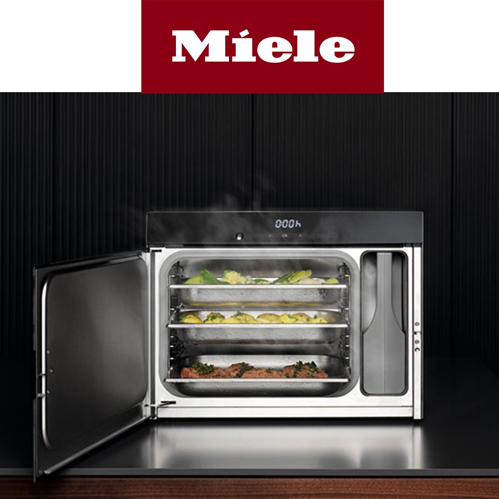 5折【Miele 米勒德國大廠】型號：DG6010 獨立式蒸爐（現代人的廚房逸品）附蒸爐食譜