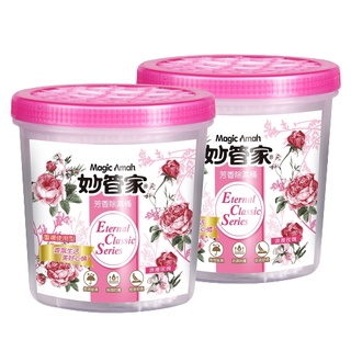 妙管家除濕桶(浪漫玫瑰)600ml /除濕補充3入