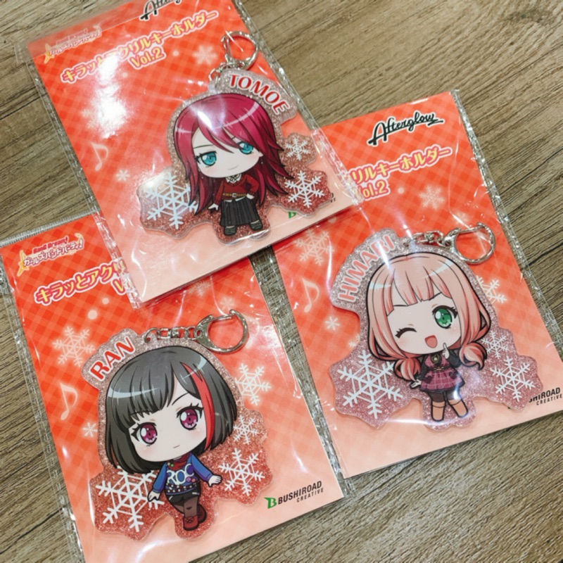 Mei日怪物彈珠 在台現貨 Bang Dream 少女樂團派對鑰匙圈 宇田川巴 美竹蘭 上原緋瑪麗 蝦皮購物