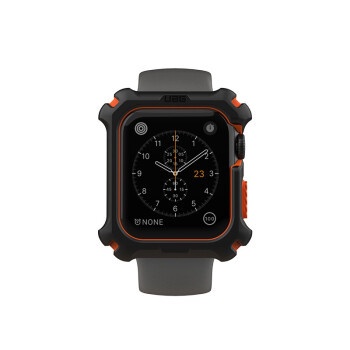 出清 UAG同款 apple watch S4/S5 44mm 黑、橘 保護殼 耐衝擊 防摔 防撞 保護套