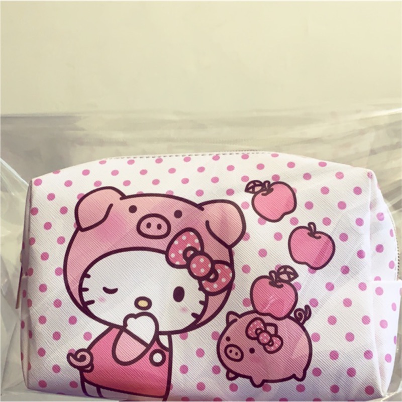 ［現貨］7-11 福袋Hello Kitty 化妝包 抽繩背包