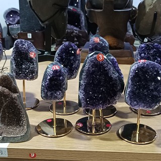 【當天發貨】【凱旋】天然紫水晶洞擺件水晶洞消磁凈化招財聚寶盆原礦風水寶石
