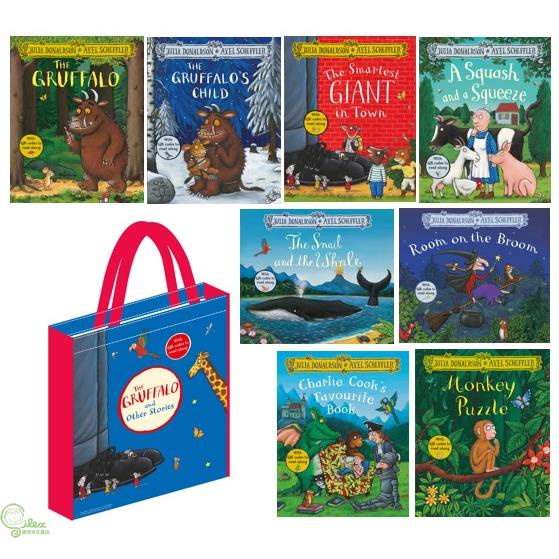 Julia Donaldson 8-book WITH QR audio pack