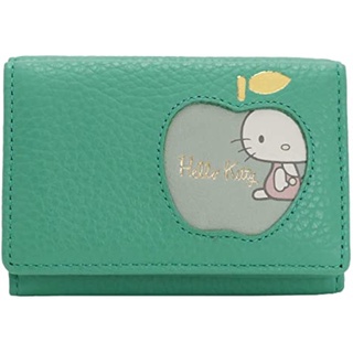 [Sanrio]意大利皮革真皮Hello Kitty Mold Wallet Mini Wallet Mini Wall