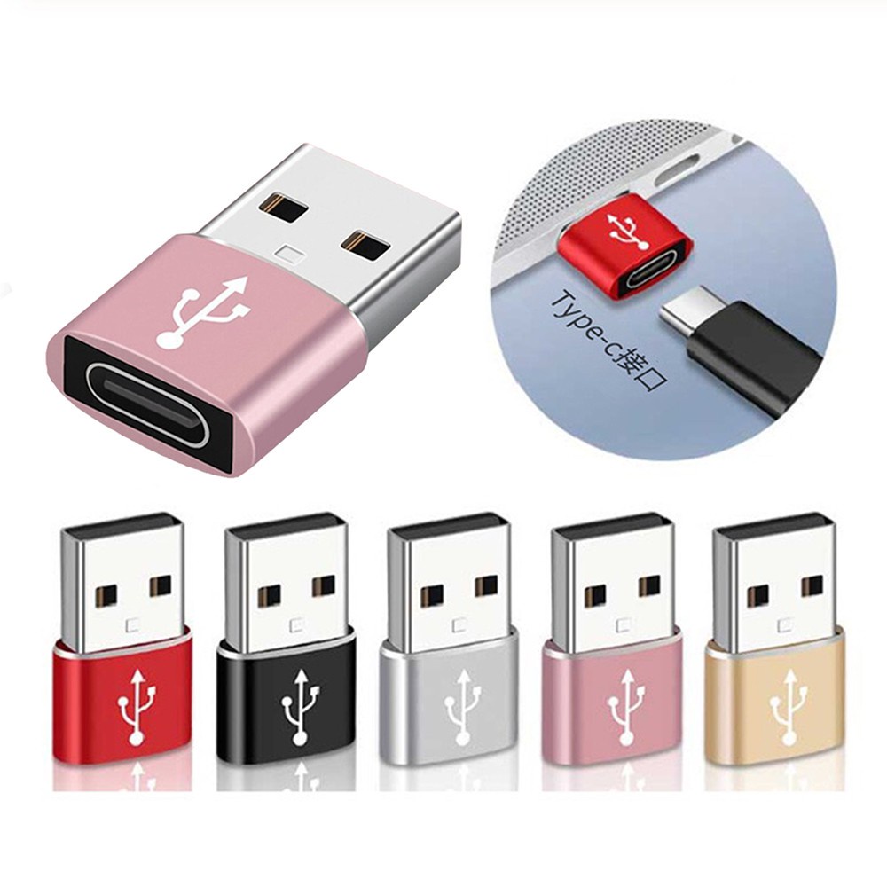 Type c 轉 USB 轉接頭 兼容於蘋果充電線轉接頭 Typec 轉 usb3.0 A公轉C母