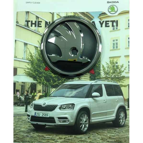 反骨汽車站 Skoda Yeti原廠14 新車標 前標 尾門標 後門標 蝦皮購物