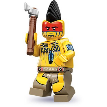 ||一直玩|| LEGO 10代人偶 71001 #5 斧頭戰士 Tomahawk Warrior