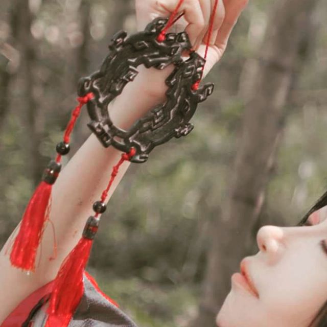 魔道祖師阴虎符 公式　コスプレ小道具 Amazon.co.jp: 魔道祖師 グッズ 魏無羨 陰虎符 コスチューム道具
