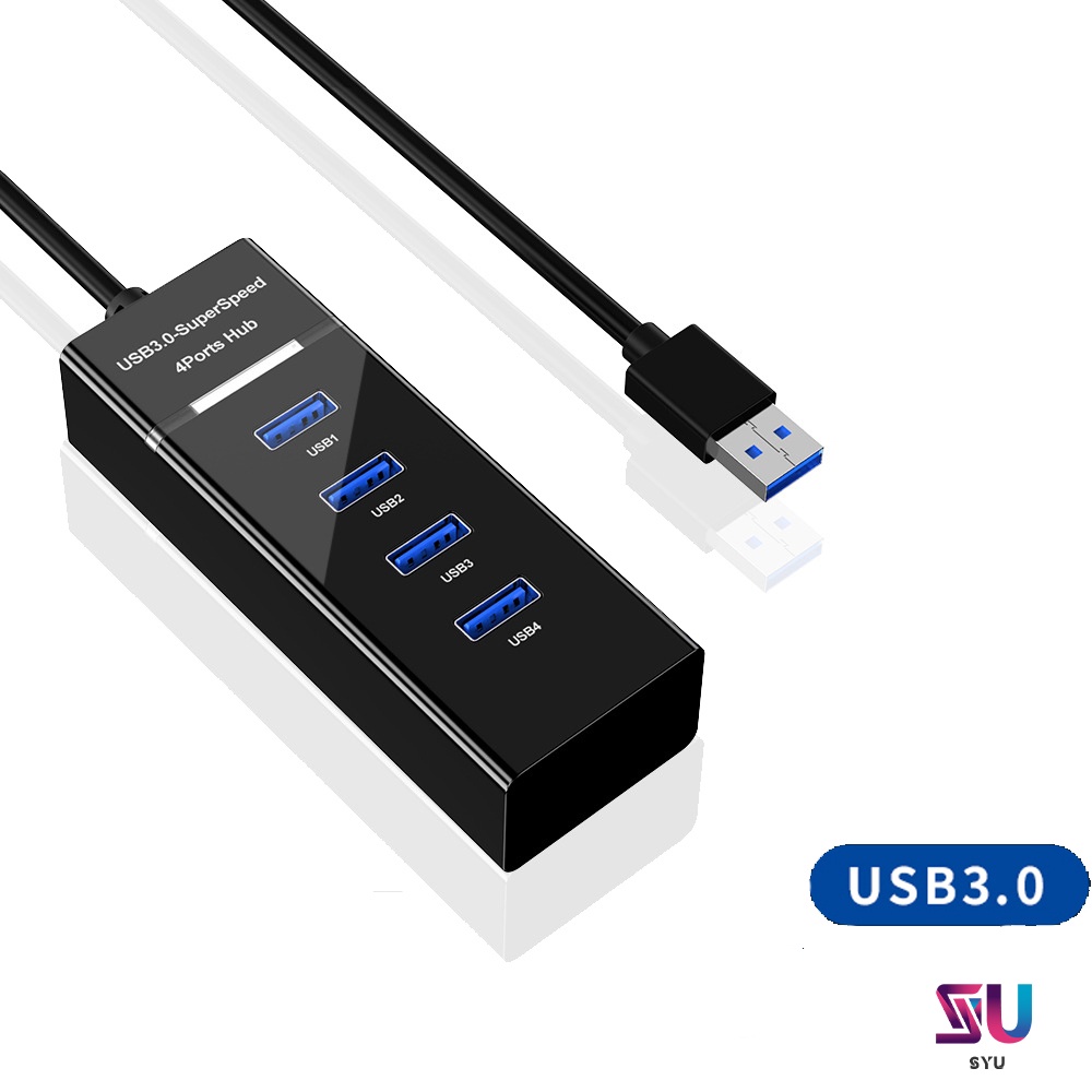 USB3.0 HUB 4埠 usb集線器 四口HUB 分線器 連接埠 擴充槽 集線器 讀卡器 USB HUB