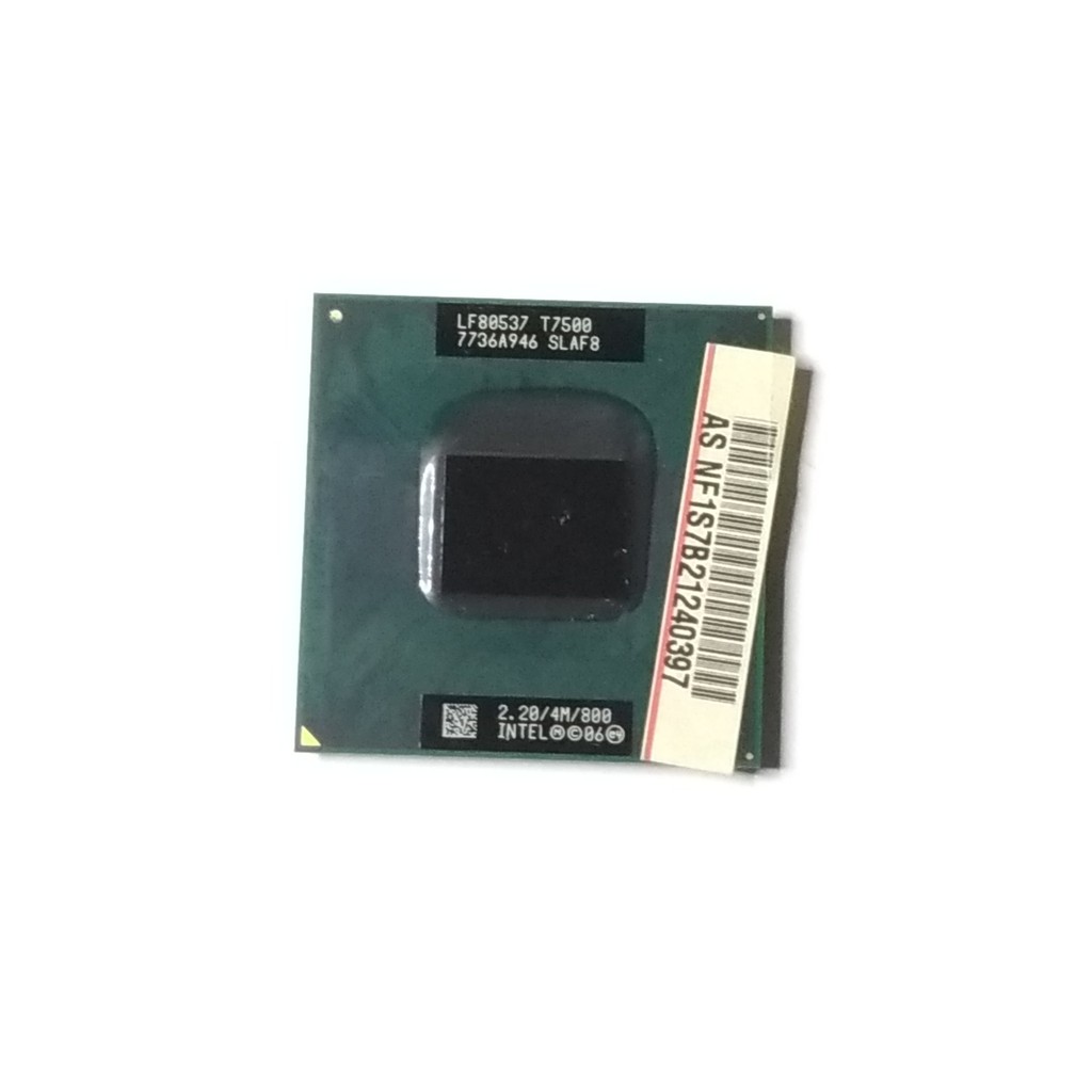 Intel Core 2 Duo T7500 2.2GHz/4M/800 SLAF8 正式版 筆電 CPU 電腦零件