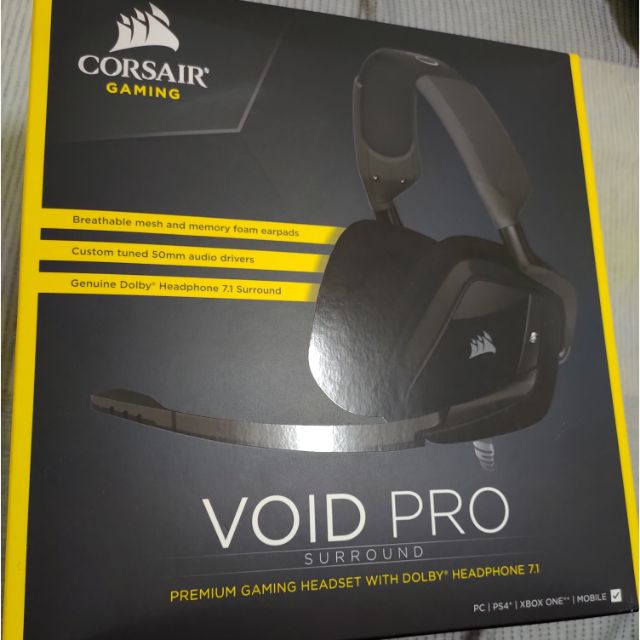 CORSAIR 海盜船 VOID PRO 耳罩式耳機