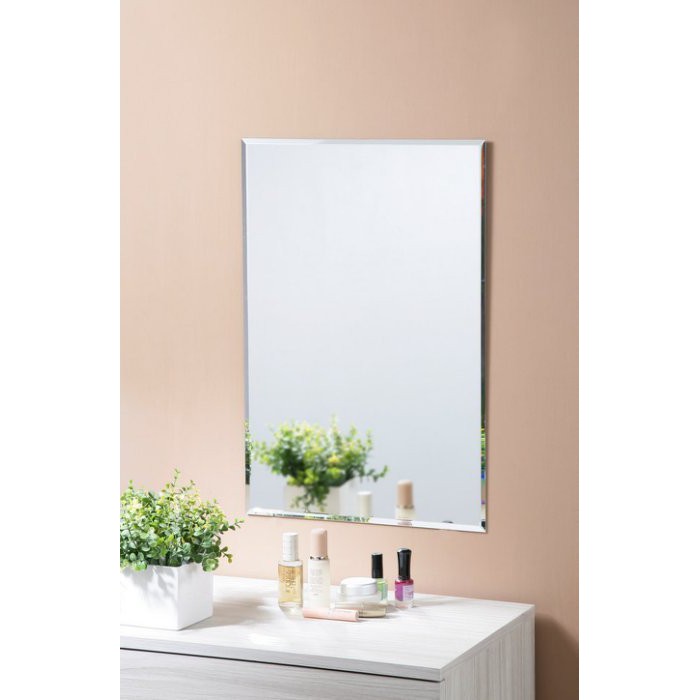 無框斜邊壁鏡(40*60) 貼鏡 掛鏡 全身鏡【型號MR4065 】送雙面泡棉膠