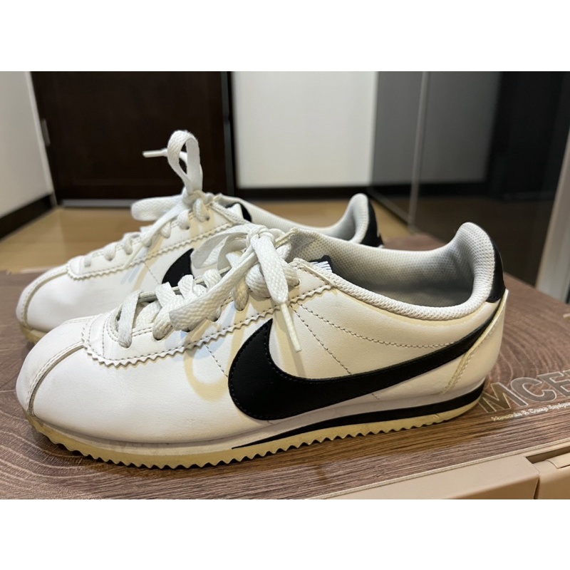 NIKE女小白鞋👟女款經典復古阿甘鞋23cm