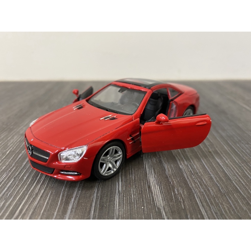 【玩具兄妹】現貨! WELLY 德國賓士 2012Mercedes-Benz SL 500 合金車 模型車