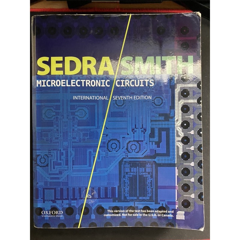 sedra smith microelectronic circuit 7/e 電子學