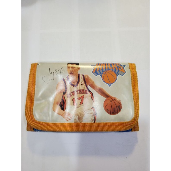 二手良品♥️林書豪 NBA 聯名 紀念 三折 皮包