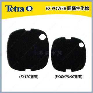 多彩雲 水族⛅Tetra德彩《圓桶生化棉 1入》EX POWER系列，EX 60、75、90、120適用，過濾、培菌
