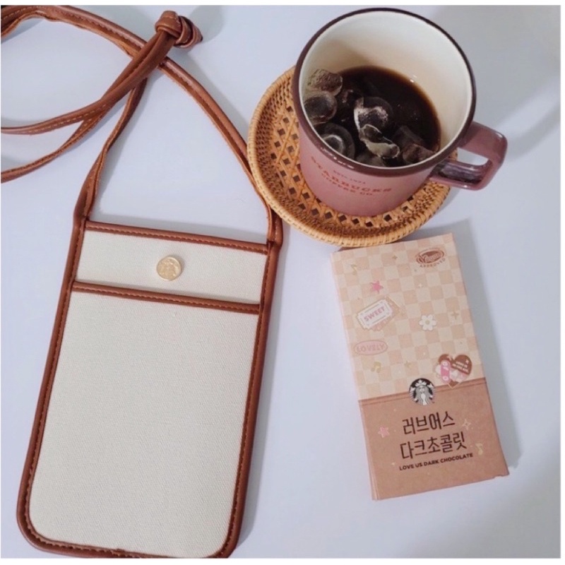 [現貨]韓國代購🇰🇷韓國星巴克Starbucks 手機卡夾包 側背包 小包