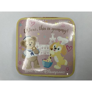 Disney香港迪士尼Duffy & Cookie magic towel達菲魔術毛巾30*30cm小方巾