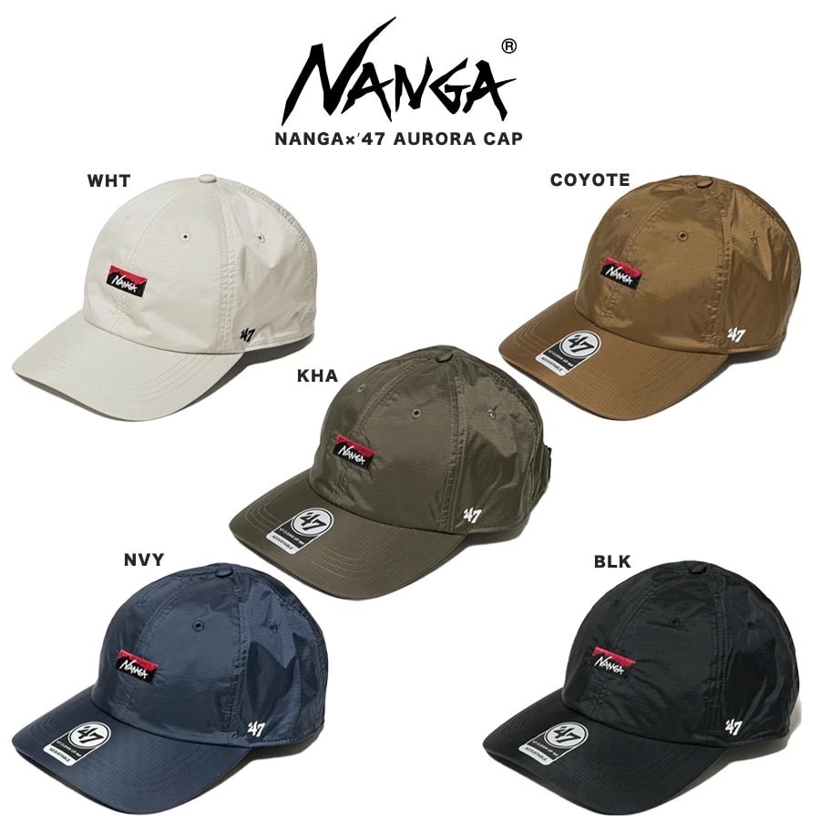【野露派】現貨🔥🔥🔥 NANGA × 47 AURORA CAP 露營 登山 帽子 聯名款 Nanga 稀有到貨 老帽