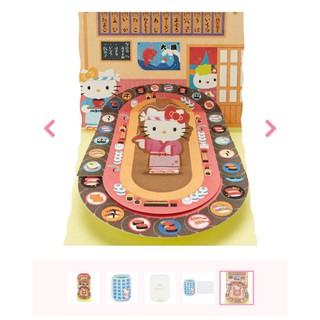 日本空運 Sanrio專櫃可愛Kitty迴轉壽司萬用卡片