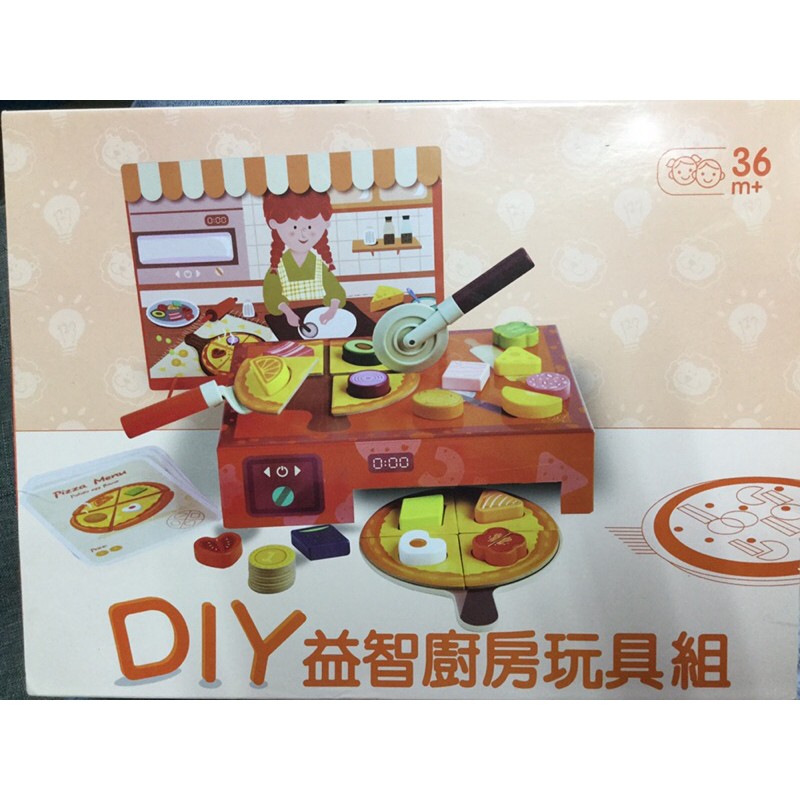 DIY益智廚房玩具組(二手玩具九成新）限daddymammybaby下標