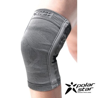 PolarStar超彈性壓力護膝 #P19723# 台灣製造/彈性舒適/穩定膝關節/運動/護具