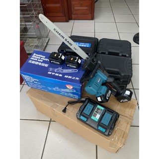 通用牧田電池 42V鋰電池 16吋無刷鏈鋸機 電動鏈鋸機 電鏈鋸 軍刀鋸 割草機 伐木機木工鋸 起子機 電動板手 砂輪機