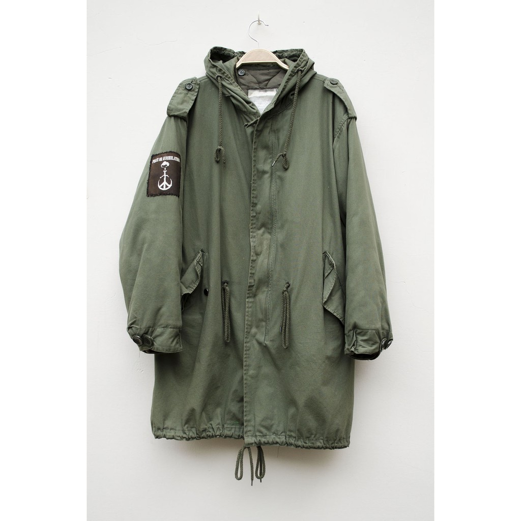 W｜Rothco M51 PARKA 魚尾軍大衣外套/ 含內裏連帽 USA #vintage #古著 #莞洱