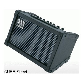 亞洲樂器 現貨 Roland CUBE Street 電吉他音箱 (黑) 街頭藝人必備聖品! 可用電擴大音箱