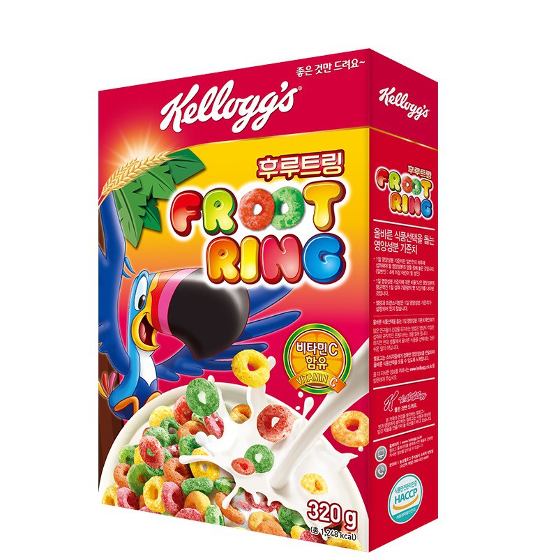 Kellogg's  Froot Rings 家樂氏 早餐 香果圈 320g 【Suny Buy】