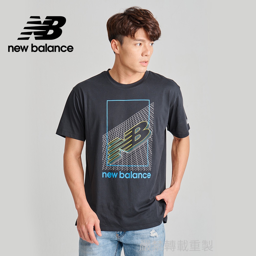 【New Balance】 NB 科技棉短袖T_男性_黑色_MT11062BKB