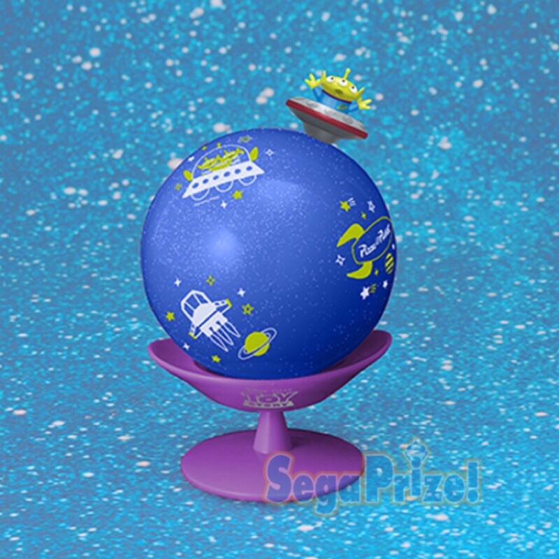 ［日本商品］迪士尼 玩具總動員 三眼怪 地球自轉 磁浮旋轉 轉轉 磁浮地球儀 日版