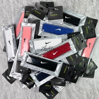 【ZhiStore】Nike Swoosh 籃球 運動 排汗 頭帶 黑 白 橘 粉 紅 藍 髮帶 AC2285-010