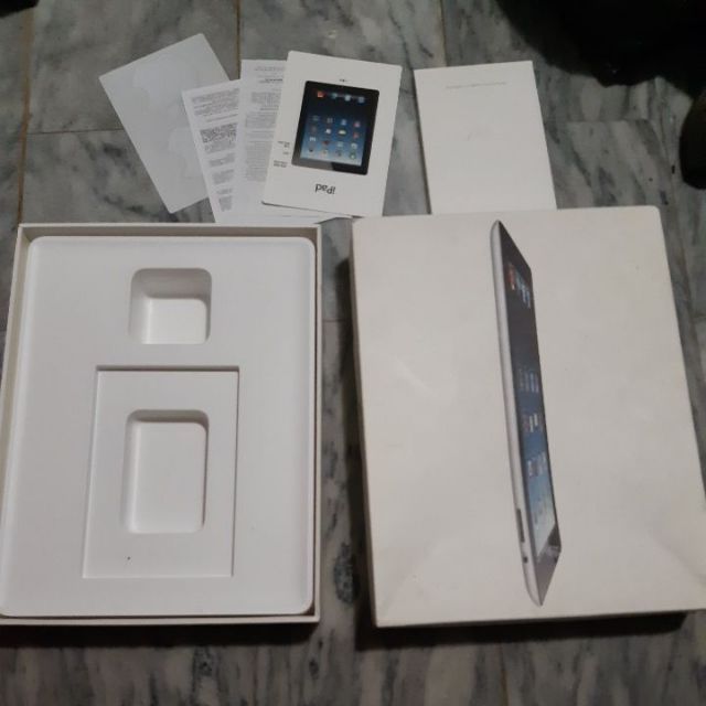 iPad 2 wifi 16g 黑 原廠 空盒 盒子