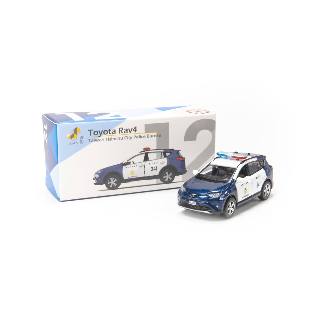 Tiny 微影台灣tw12 Toyota Rav4 新竹市警察局 蝦皮購物